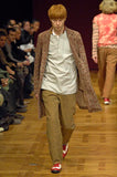 COMME des GARÇONS Homme Plus painted suede coat