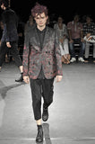 COMME DES GARÇONS Homme Plus paint splattered cropped trousers