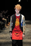 COMME DES GARÇONS Homme Plus scarf lined slim jacket