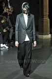 COMME DES GARÇONS Homme Plus hole patches glittery blazer