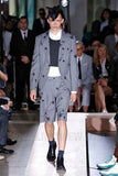 COMME DES GARÇONS Homme Plus prince of wales bermudas