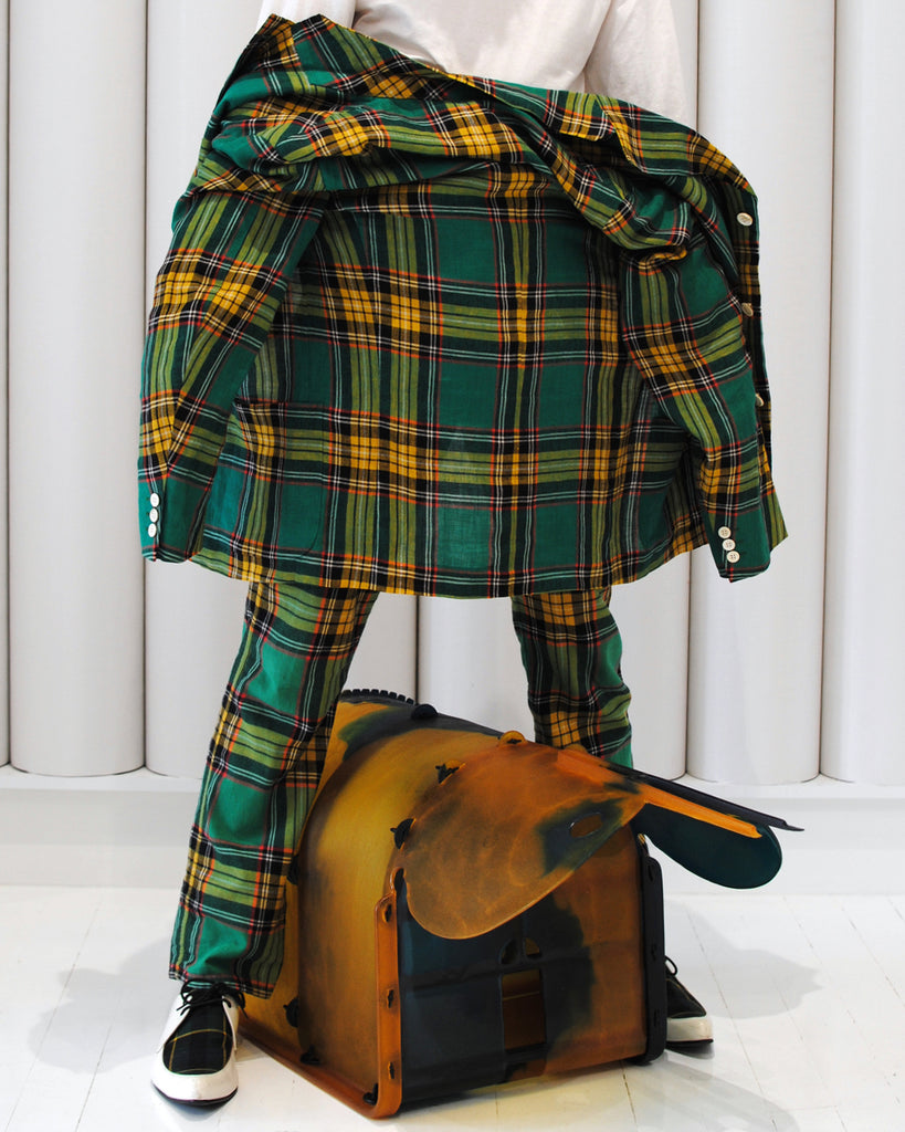 COMME DES GARÇONS Homme Plus plaid suit
