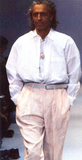 COMME DES GARÇONS Homme Plus dual layer floral shirt