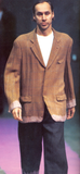 COMME DES GARÇONS Homme Plus dip-dyed oversized checked blazer