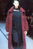 Yohji Yamamoto sheer box pleat dress