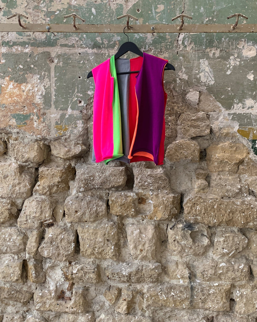 Junya Watanabe Colour Block Knit Top