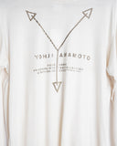 Yohji Yamamoto Pour Homme silk jersey logo top