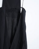 noir kei ninomiya COMME des GARÇONS apron dress