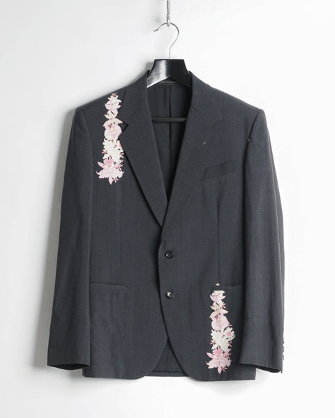Yohji Yamamoto Ys floral printed jacket
