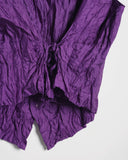 ISSEY MIYAKE crinkle vest