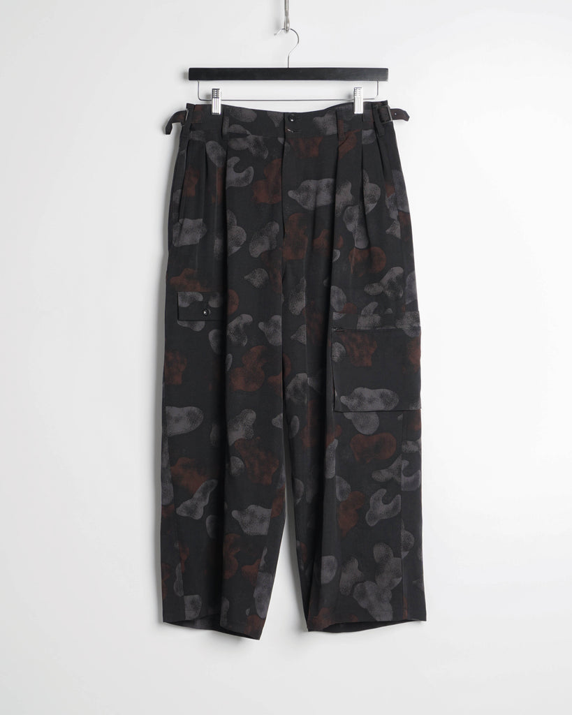 Yohji Yamamoto Pour Homme camo cargo trousers