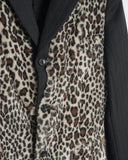 COMME des GARÇONS HOMME PLUS leopard suit jacket