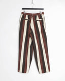 Yohji Yamamoto Pour Homme striped wool trousers