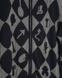 Yohji Yamamoto Pour Homme chess board cardigan