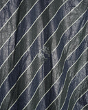 ISSEY MIYAKE tyvec striped shirt