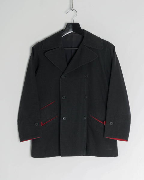Yohji Yamamoto Ys military pea coat
