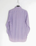 ISSEY MIYAKE lavender linen shirt