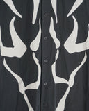 ISSEY MIYAKE gothic surfer shirt