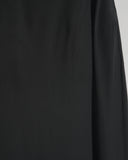 Yohji Yamamoto silk boning skirt