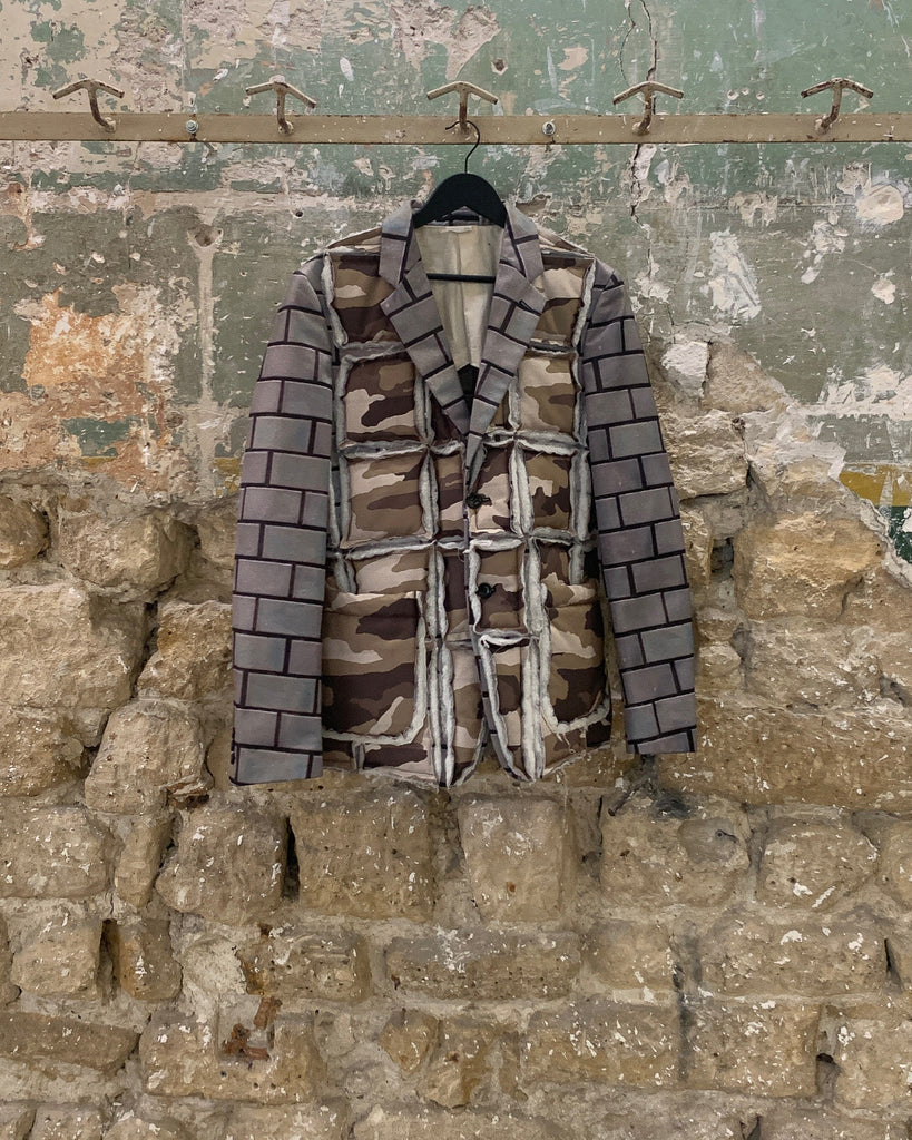 Comme des Garcons Homme Plus Icy Tower Blazer