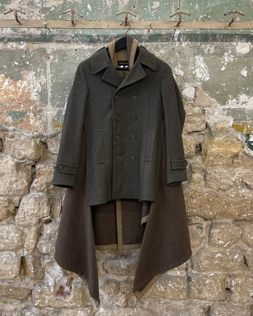 Comme des Garcons Military Blanket Coat