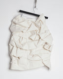 COMME des GARÇONS crushed skirt