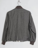COMME des GARÇONS pvc zip up jacket