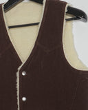 Number Nine shearling vest
