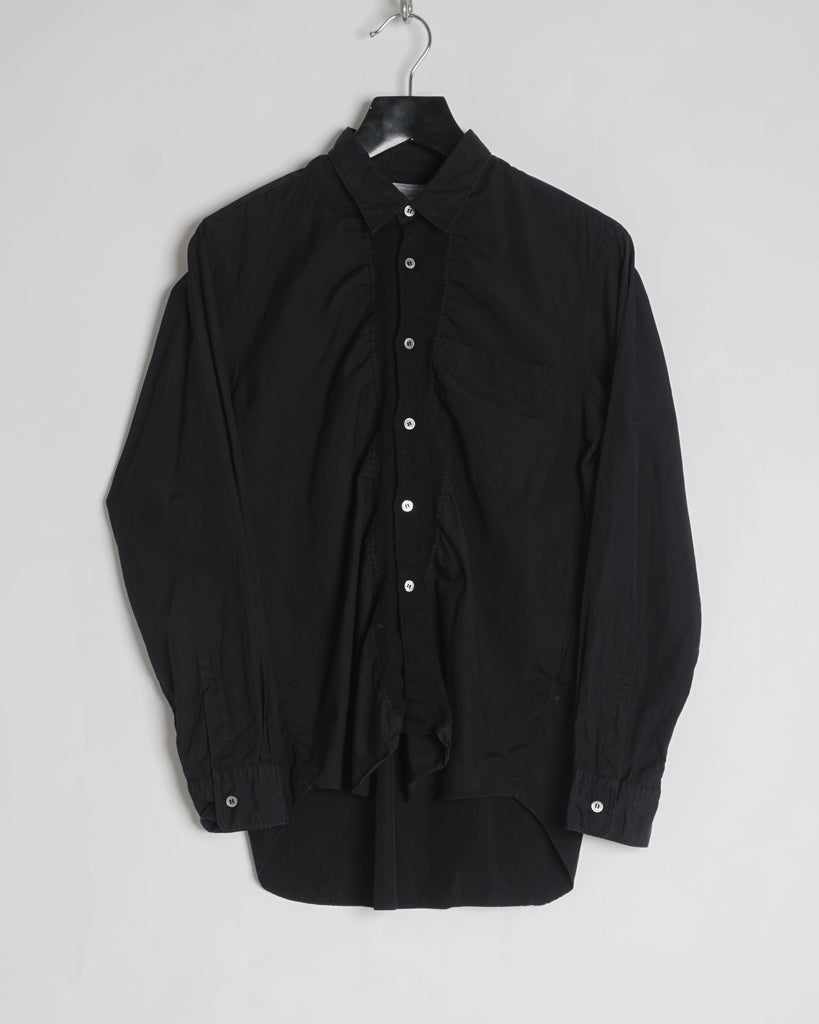 COMME des GARÇONS Homme shrunken panel shirt