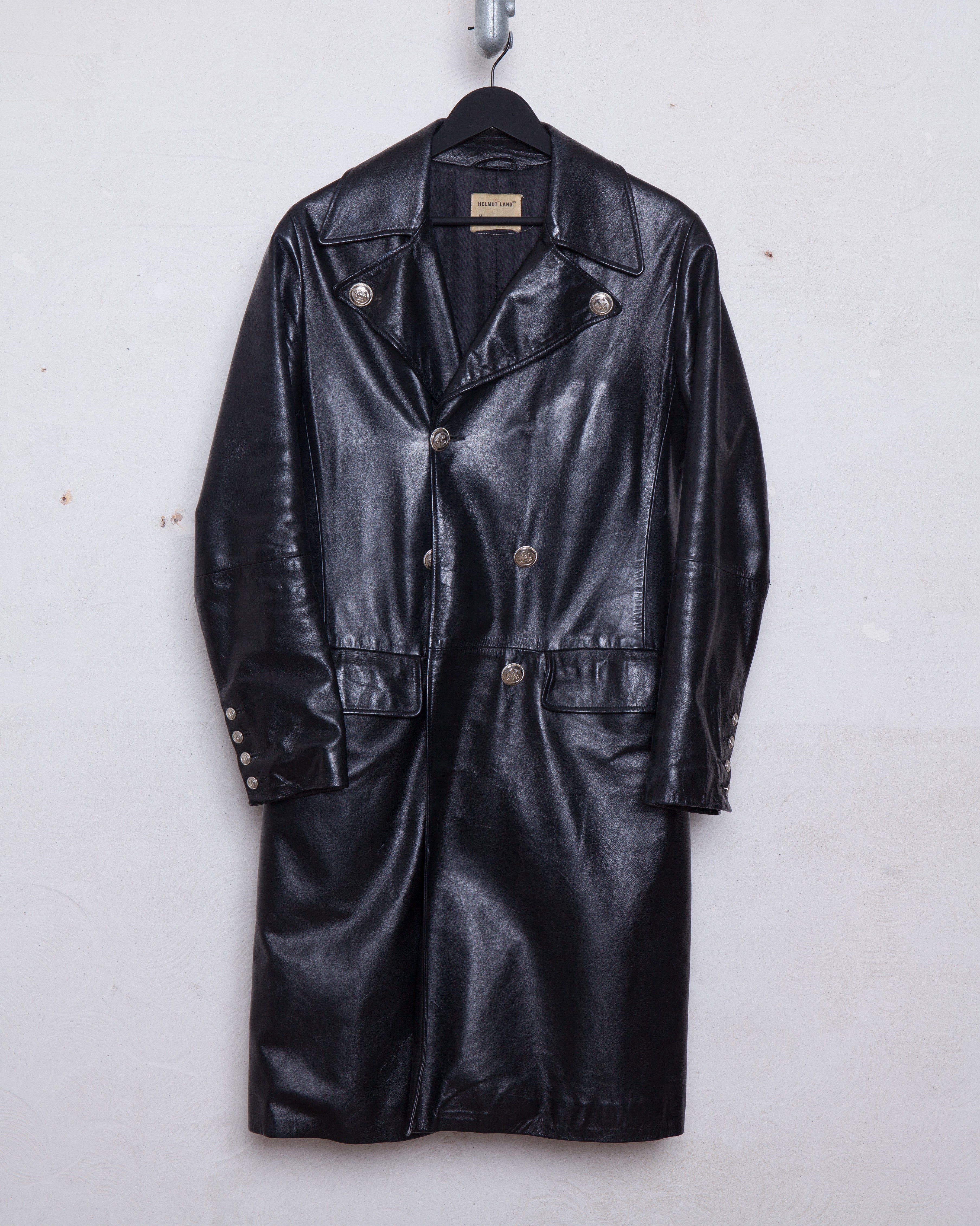 HELMUT LANG - Lined Military Rider Coat HELMUT LANG - Lined Military Rider Coat