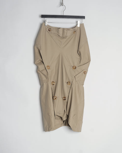 JUNYA WATANABE trench coat skirt pants