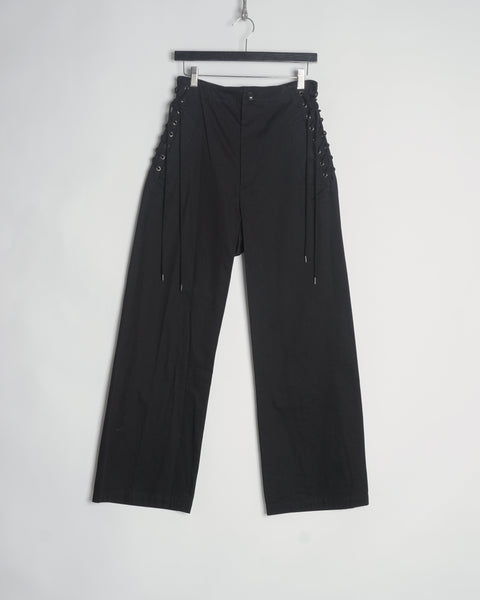 Yohji Yamamoto lace up pants