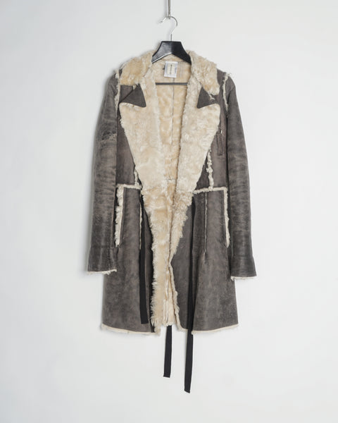 Undercover Witch's Cell Division shearling coat