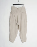 Yohji Yamamoto Pour Homme linen cargo pants