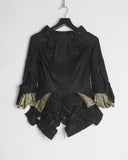 JUNYA WATANABE BLACK AND GOLD JACKET