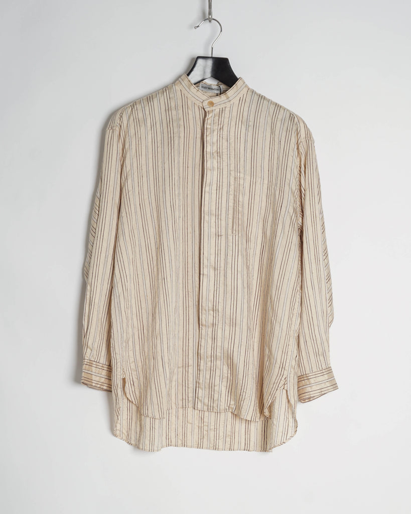 ISSEY MIYAKE golden silk shirt