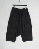 Yohji Yamamoto Pour Homme drawstring tape seam shorts