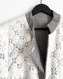 Comme des Garçons Homme Plus Reversible Lace Leopard Jacket