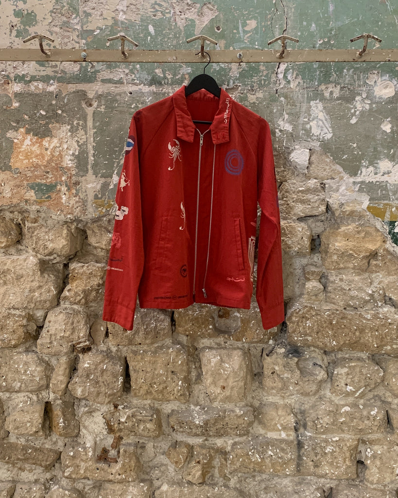 Undercover Printed Coach Jacket