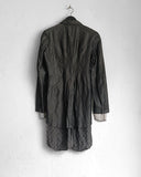 Comme des Garçons Homme Plus Hatching Tail Coat