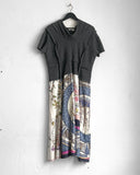 Comme des Garçons Knit Silk Scarf Hybrid Dress