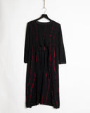 Yohji Yamamoto Stripe Dyed Dress