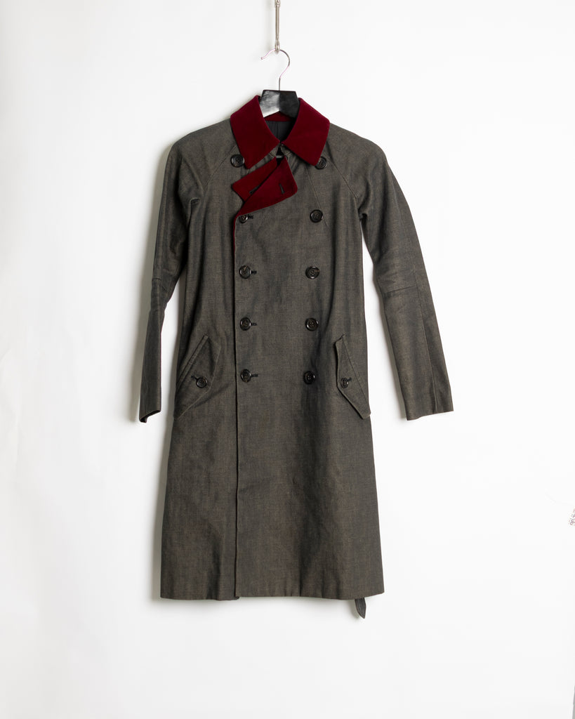 Junya Watanabe Velvet Lined Coat