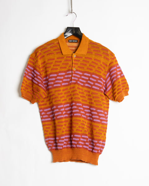Issey Miyake Beautiful Knitted Polo
