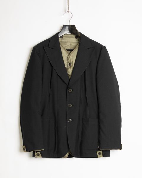 Yohji Yamamoto Pour Homme Quilt Lining Suit