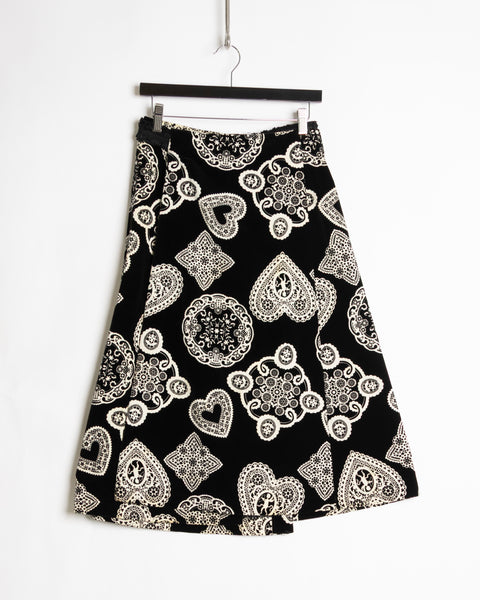 Comme des Garçons Velvet Beyond Taboo Skirt