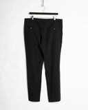 Yohji Yamamoto Pour Homme white piping trousers