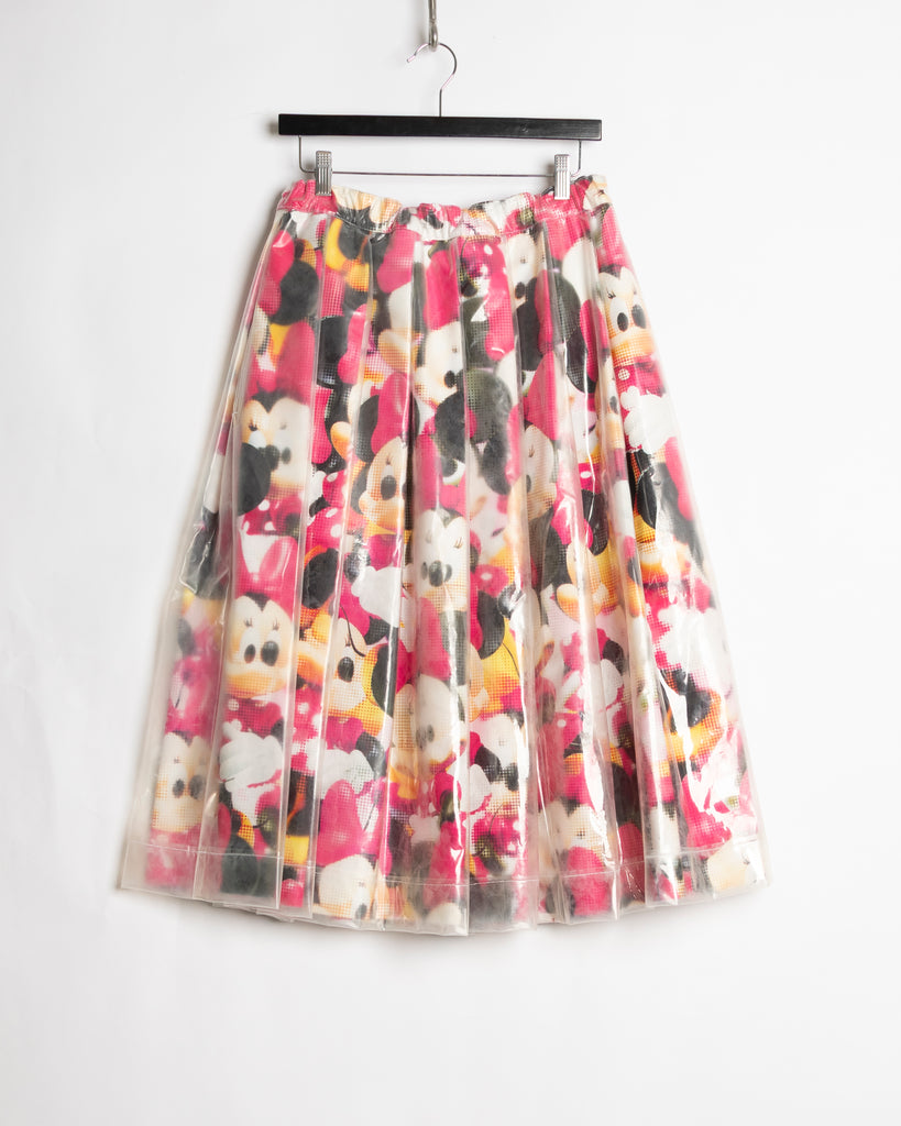 Comme des Garçons x Disney Plastic Pleated Skirt