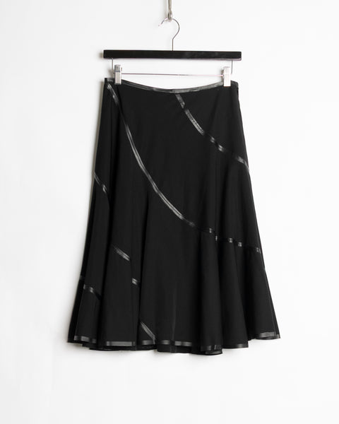 Junya Watanabe Rubber Seam Spiral Skirt