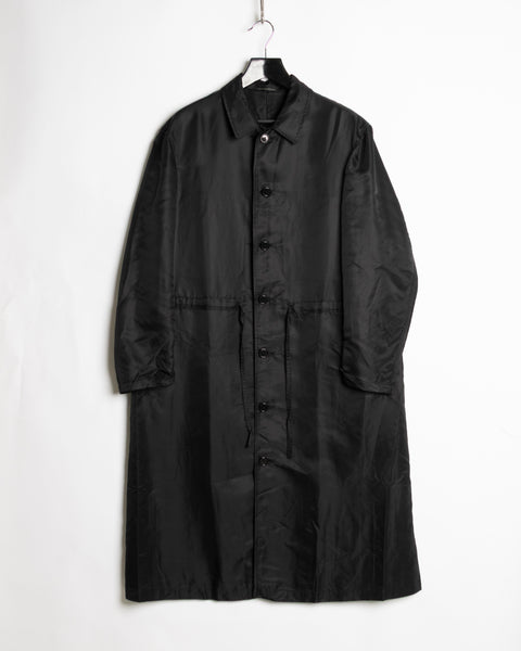 Yohji Yamamoto Long Adjustable Nylon Coat